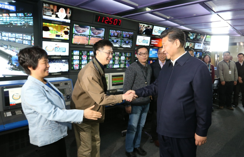 2019年1月25日，十九屆中央政治局在人民日報社就全媒體時(shí)代和媒體融合發(fā)展舉行第十二次集體學(xué)習。習近平總書(shū)記主持學(xué)習并發(fā)表重要講話(huà)。