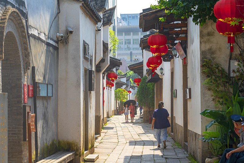 2019年6月28日，福州，三坊七巷風(fēng)光。