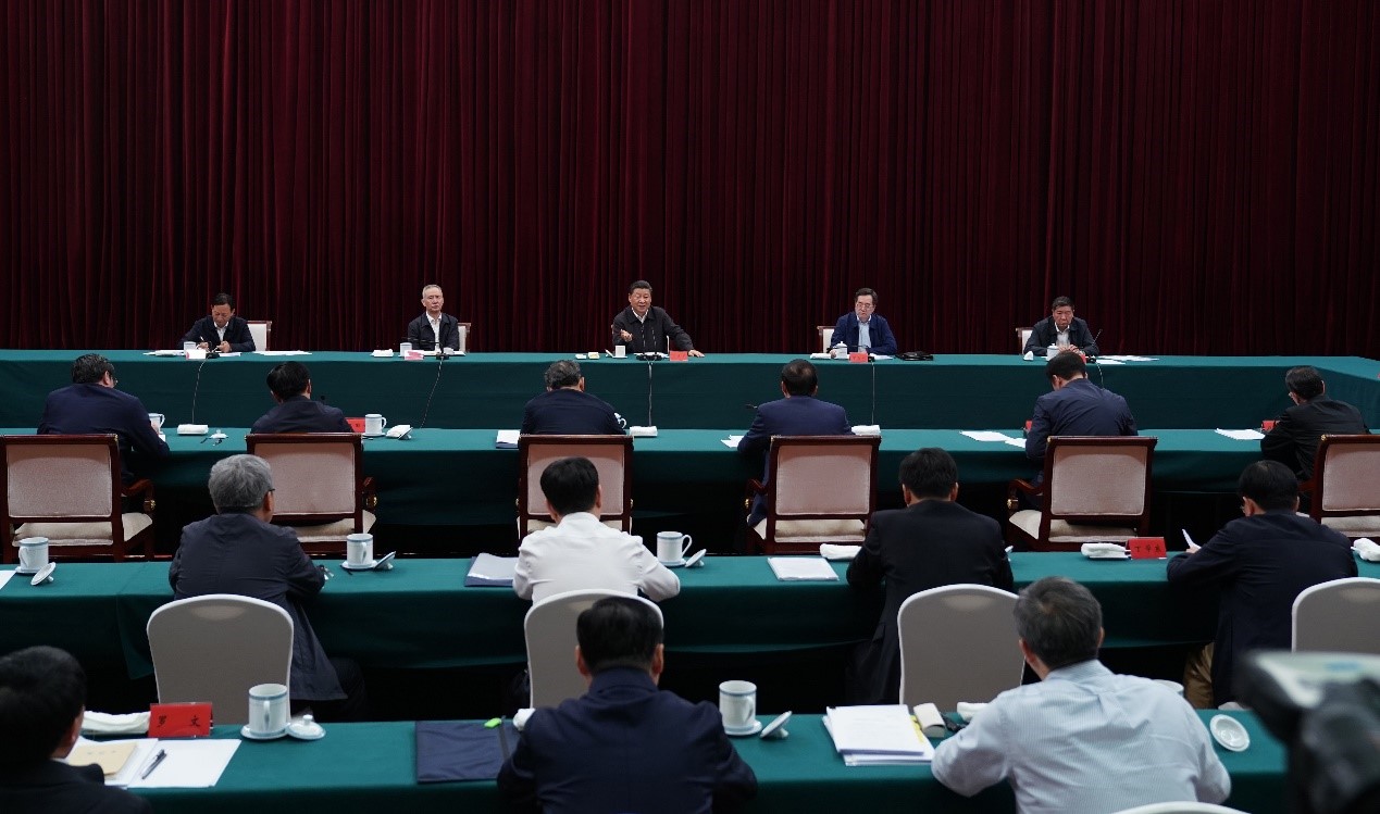2019年5月20日至22日，中共中央總書(shū)記、國家主席、中央軍委主席習近平在江西考察，主持召開(kāi)推動(dòng)中部地區崛起工作座談會(huì )并發(fā)表重要講話(huà)。新華社記者 謝環(huán)馳 攝 